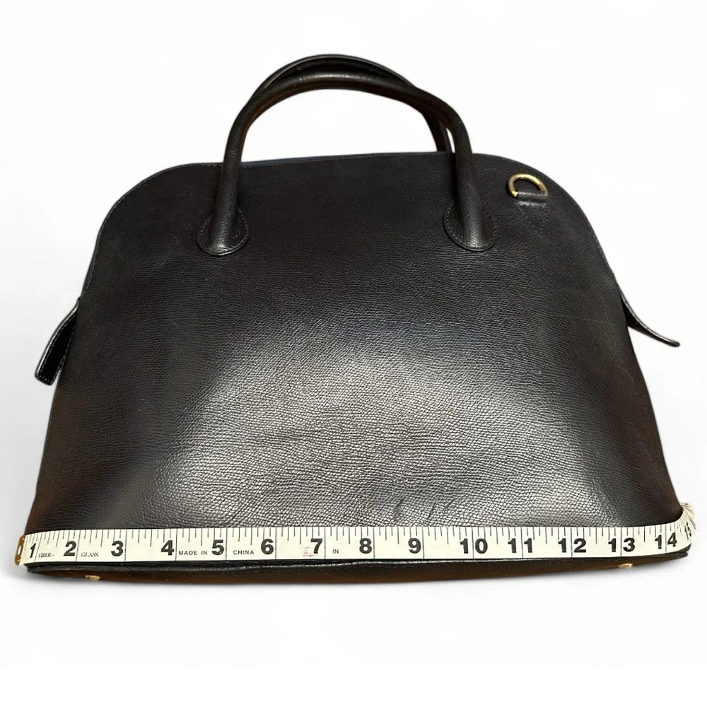 Elegant Vintage CELINE Navy Blue Bolide Top Handle Bag - Picture 11 of 15